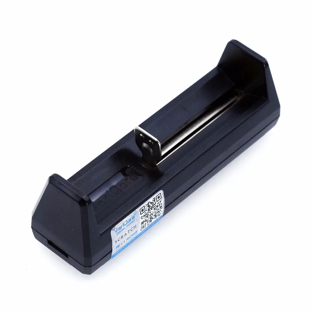 Умное портативное зарядное устройство VariCore V1 для литиевых батарей 26650 21700 18650 18500