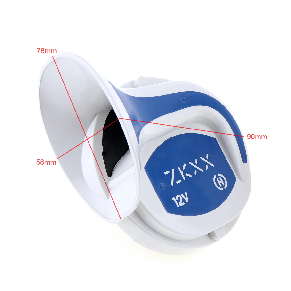 Классический гудок в форме улитки 2 шт./лот 12 В 115 дБ автомобильный динамик тоновая