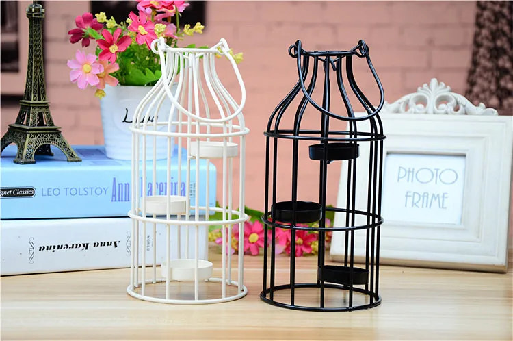 Подсвечник в европейском стиле 1 шт. маленькая винтажная лампа-подсвечник для