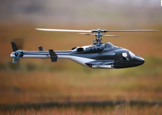 Новая версия колокол 222 предохранитель вертолет airwolf 450 синий черный и металлический посадочный механизм против A-109, UH-1-450 вертолет