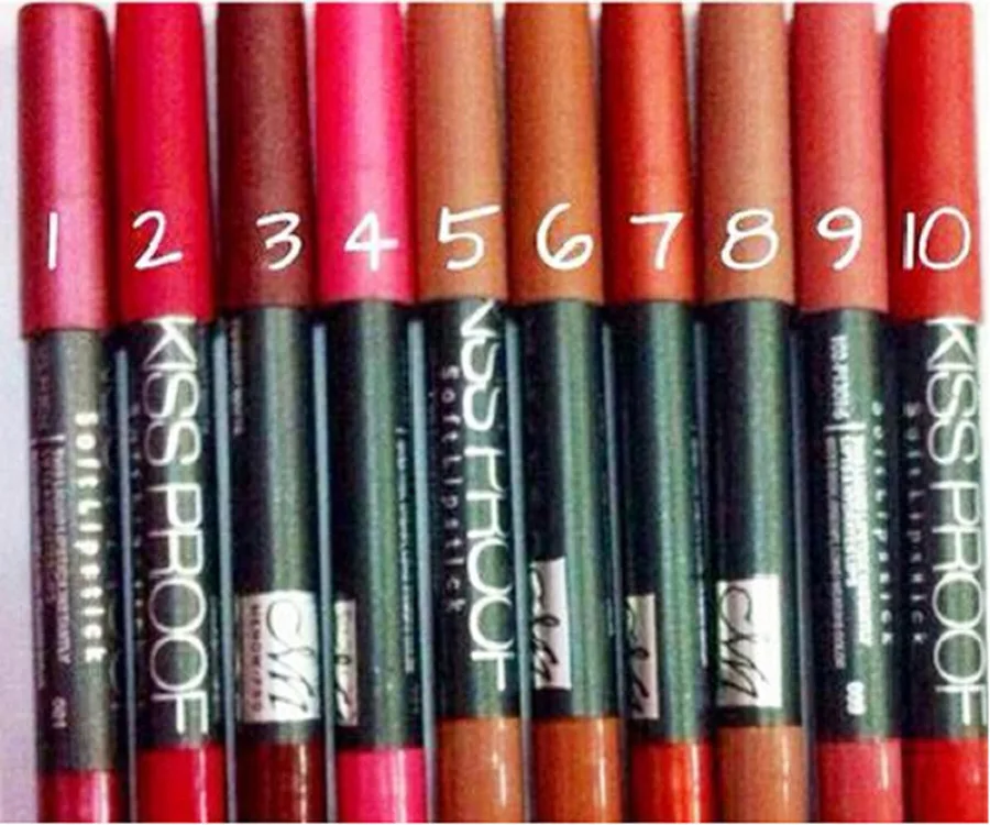 1 шт. Помада-карандаш косметика матовый пигмент для губ нюдовая губная помада