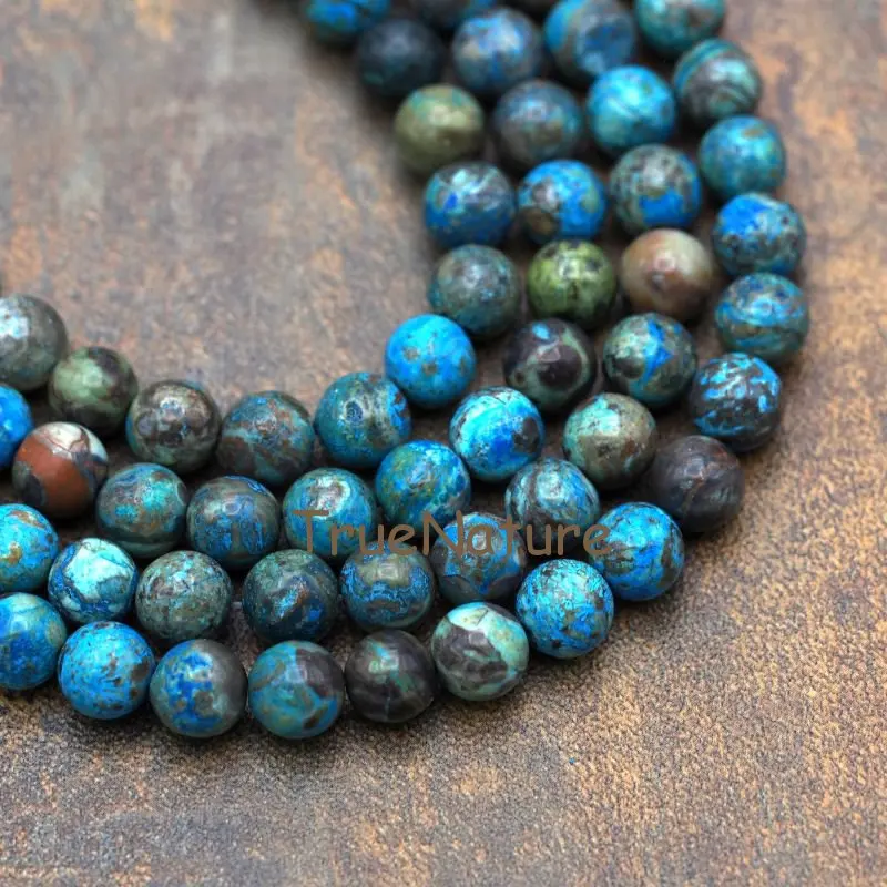 Fashion Tiny Beads Round Ocean Jaspers Stone Jewelry Loose Full Strands In 8 mm BE6284 | Украшения и аксессуары