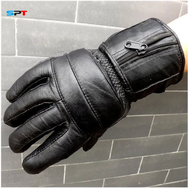 Outdoor Genuine Leather racing Motorcycle bicycle Cycling bike Gloves Gym Mittens luvas para guantes ciclismo motocross S227 |