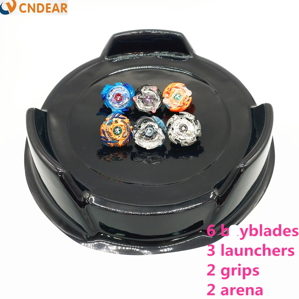 Beyblade Burst Bey Blade игрушка из металла Funsion Bayblade набор коробка для хранения с ручкой пусковая пластиковая коробка игрушки для детей подарок