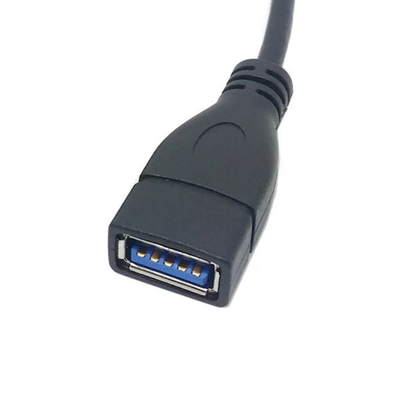 Кабель для передачи данных 10 см 90 градусов под прямым углом USB 3 1 Type C папа мама OTG