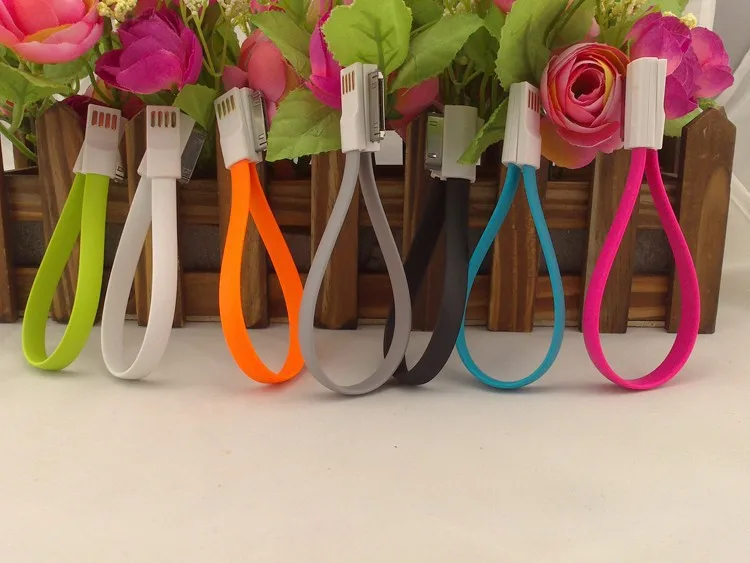 21 см короткая Магнитная линия передачи данных модная Плоская Лапша 8-контактный