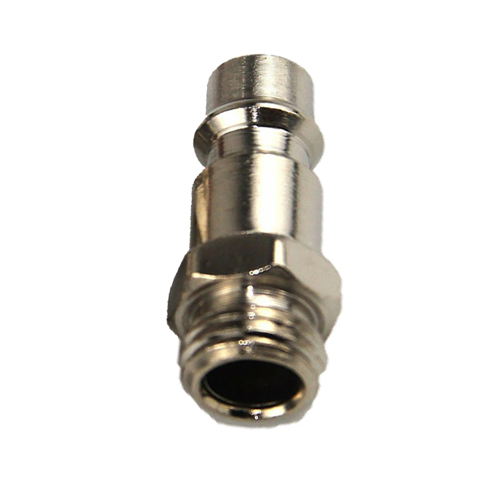 

10X Euro Air Line Hose Compressor Connectors Fittings Quick Release 1/4 BSP Male