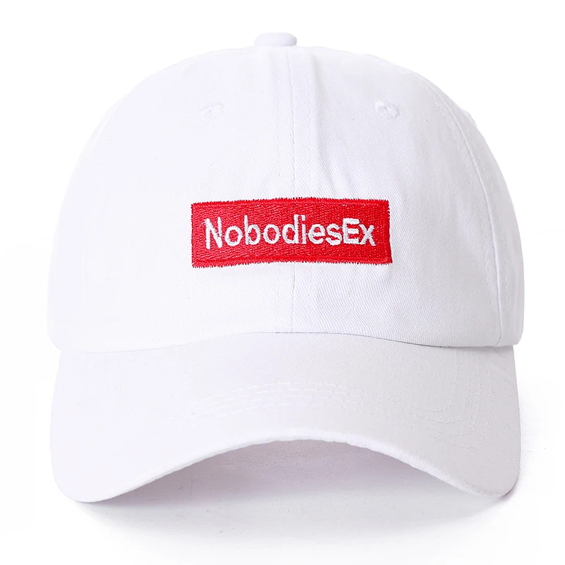 Высокое качество письмо NobodiesEx Snapback Кепки хлопок Бейсбол Кепки для Для мужчин Для женщин Регулируемая Хип-хоп папа шляпа Bone Гаррос Casquette