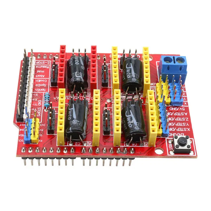 Новый CNC щит V3 гравировальный станок/3D принтер/+ 4 шт. DRV8825 Плата расширения