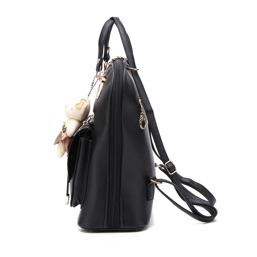 2021 женский рюкзак из искусственной кожи повседневный для студентов и