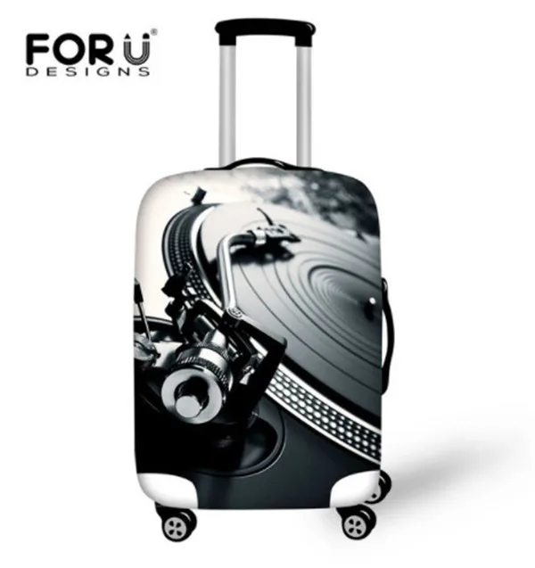 FORUDESIGNS/3D Кленовый лист с принтами, водонепроницаемый дождевик, дорожный багажный чехол для 18 20 22 24 26 28 30 дюймов, чехол для костюма - Цвет: H5492