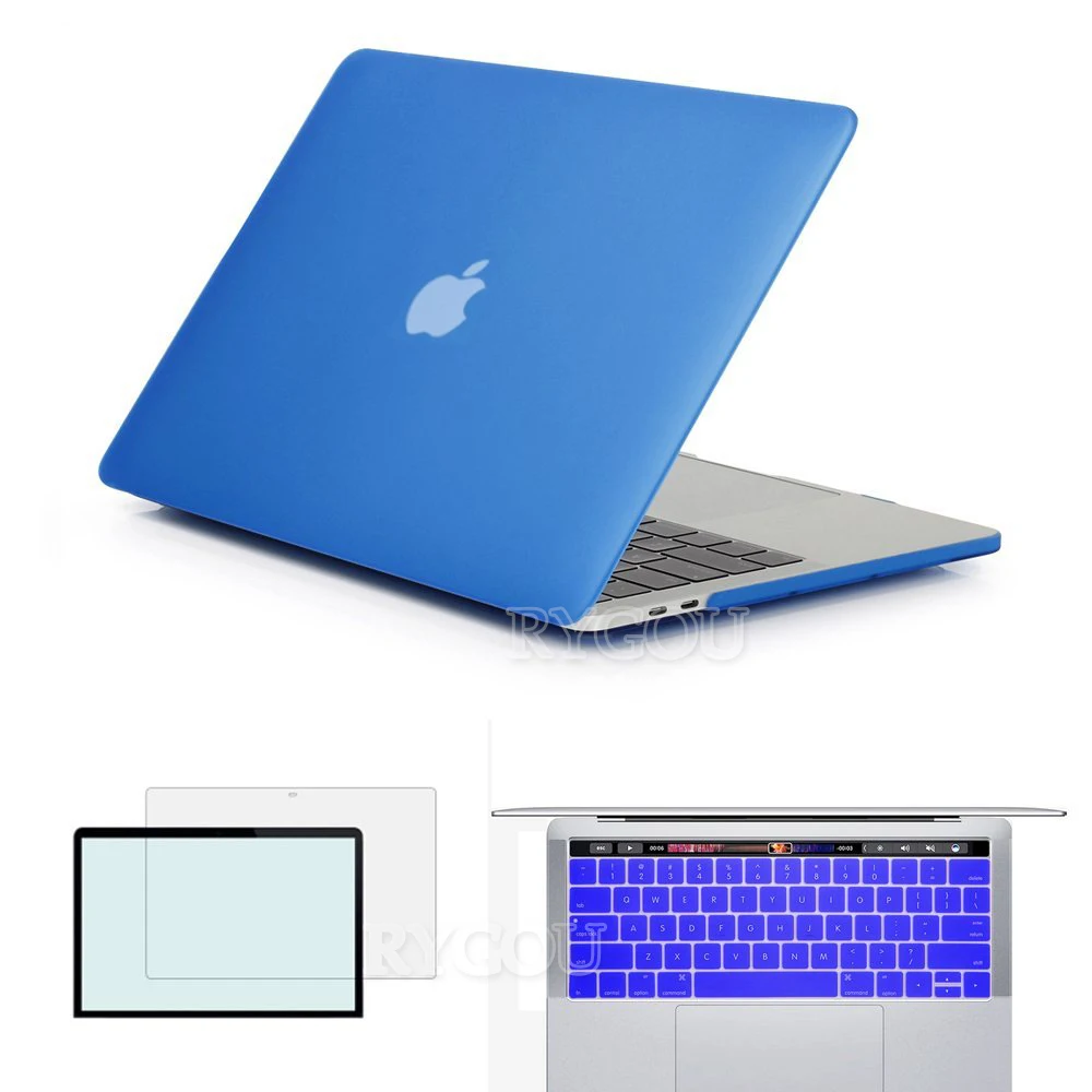 3 в 1 для нового MacBook Pro 13 15 чехол 2016/2017 A1706 A1707 с сенсорной панелью и A1708 без панели