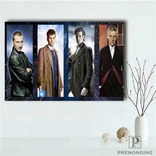 Canvas Poster На заказ холст плакат Доктор Кто(1) печать плакаты ткань настенные художественные картины для декора гостиной#18-12-05-H-03-119 - Цвет: Canvas Poster