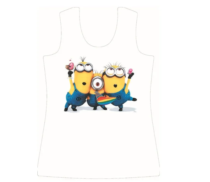 Универсальный тонкий Евро американская база Миньоны цифровой печатный i жилет