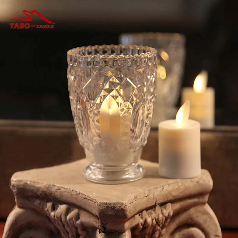6 шт. Луминара Аккумуляторная Беспламенного Votive Свечи Светодиодный Tealight | Дом и