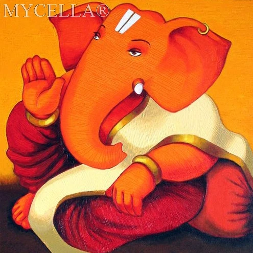 Полная Алмазная вышивка 5D DIY картина с бриллиантами Слон& Lord GANESHA Алмазная картина вышивка крестиком горный хрусталь мозаика подарок - Цвет: I