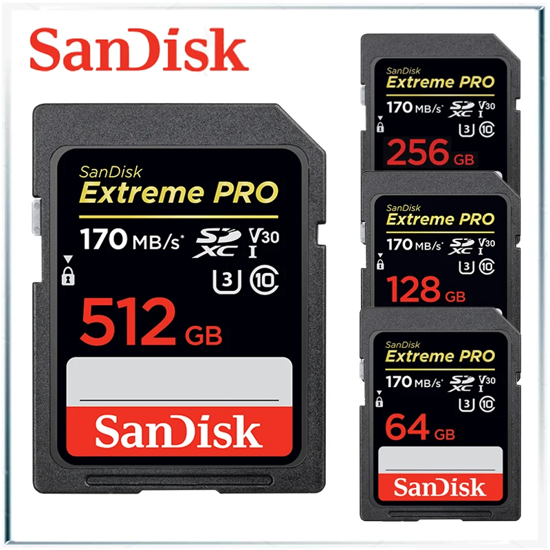 SANDISK Экстремальный PRO SDHC и SDXC UHS-I Карта sandisk Экстрим pro карта sdxc sdhc uhs-i памяти SD