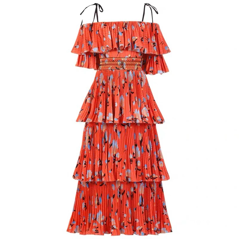 2019 Лето SP стиль подиумное Платье женское сексуальное с открытыми плечами