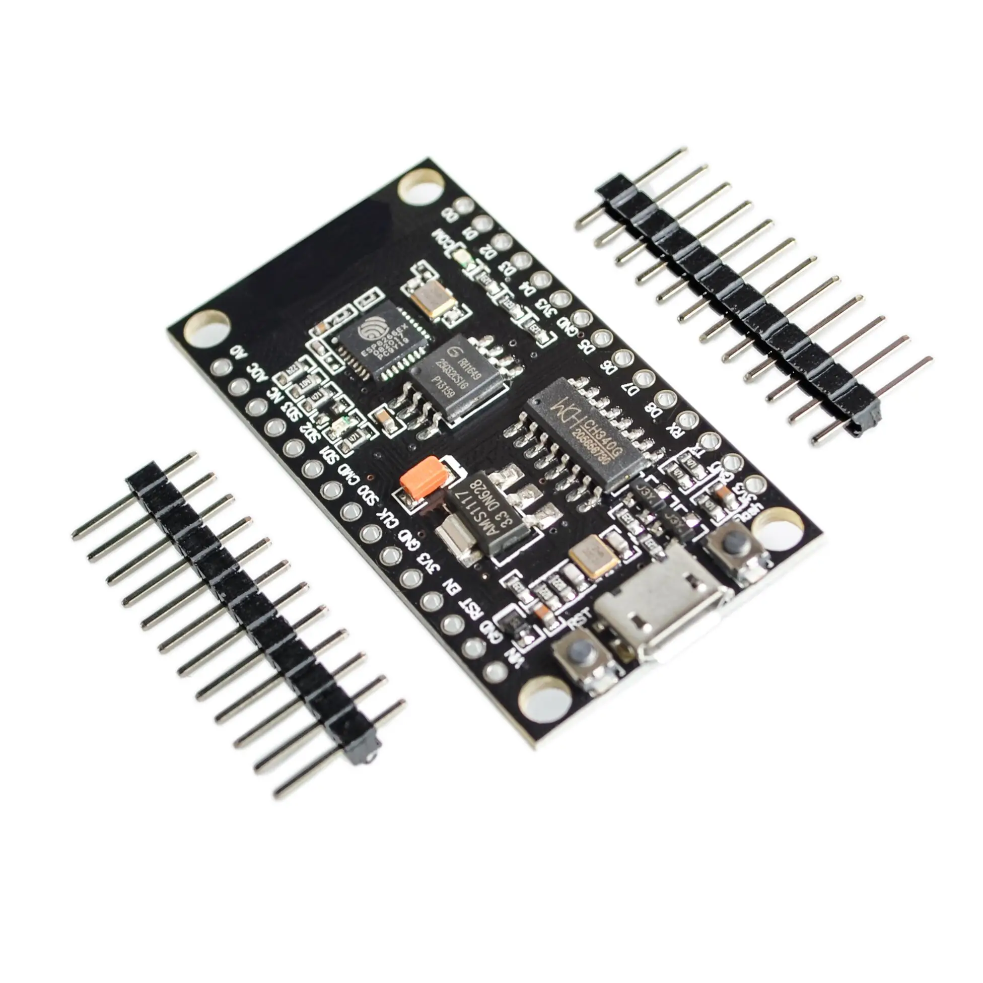 1 шт. NodeMCU V3 Lua WIFI модуль интеграции ESP8266 + дополнительная память 32M Flash USB-serial CH340G |