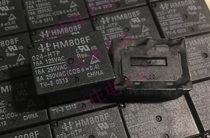 

Реле HM808F 024-HTP 7520-1A-24V