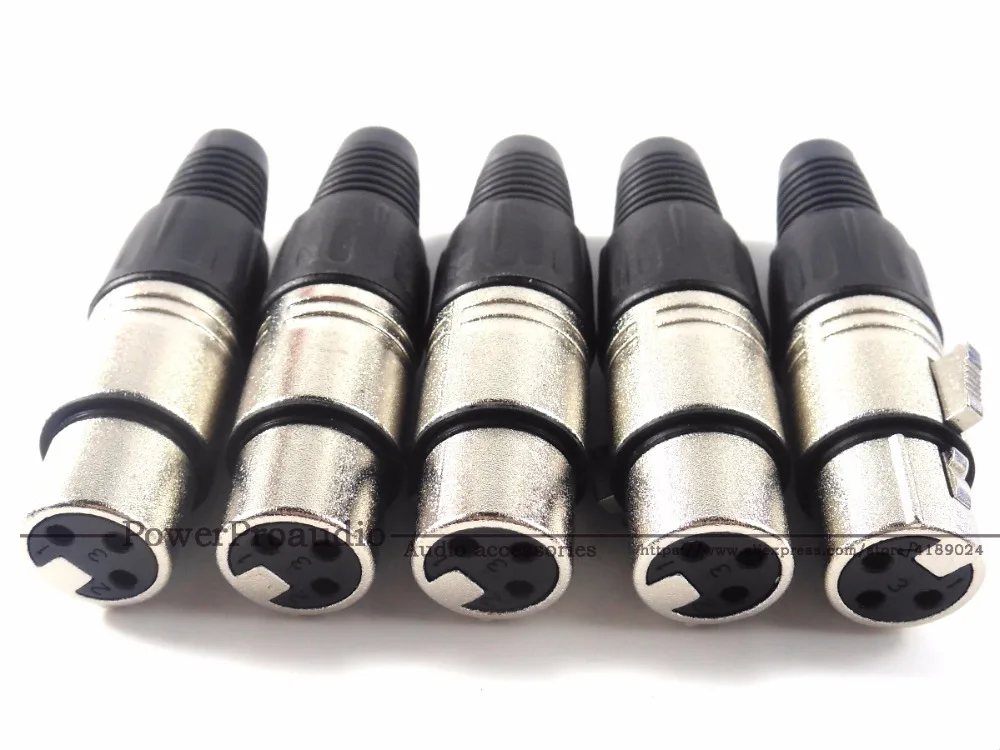 Качество 5 шт./лот NC3MXX NC3FXX для NEUTRIK мужской или женский разъем XLR Разъем 3pin микрофон