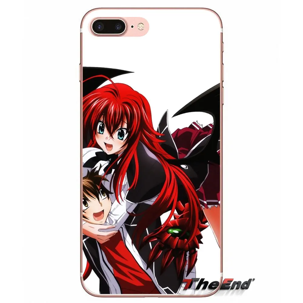 Для huawei P Smart Y6 Ascend P8 P9 P10 плюс Nova P20 Lite Pro Mini 2017 аниме high school dxd риас Gremory мягкий