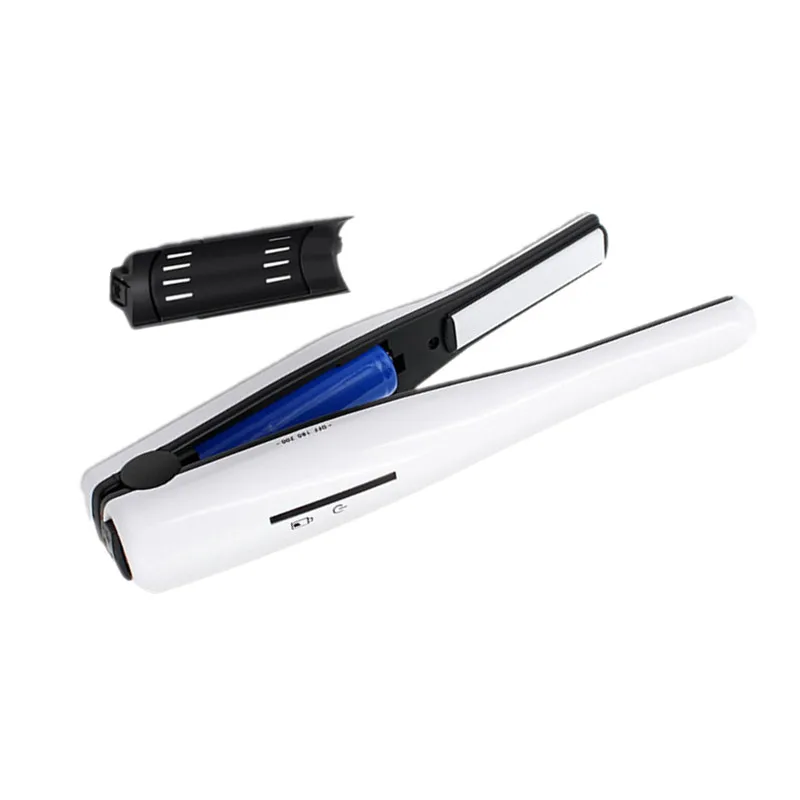 2017 выпрямитель для волос Перезаряжаемые Беспроводная мини волосы бигуди Утюг