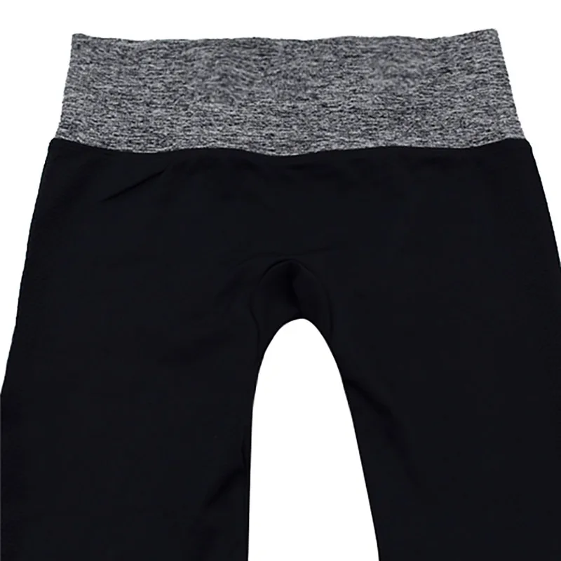 Женские леггинсы для фитнеса йоги бега спортзала спортивные штаны с высокой