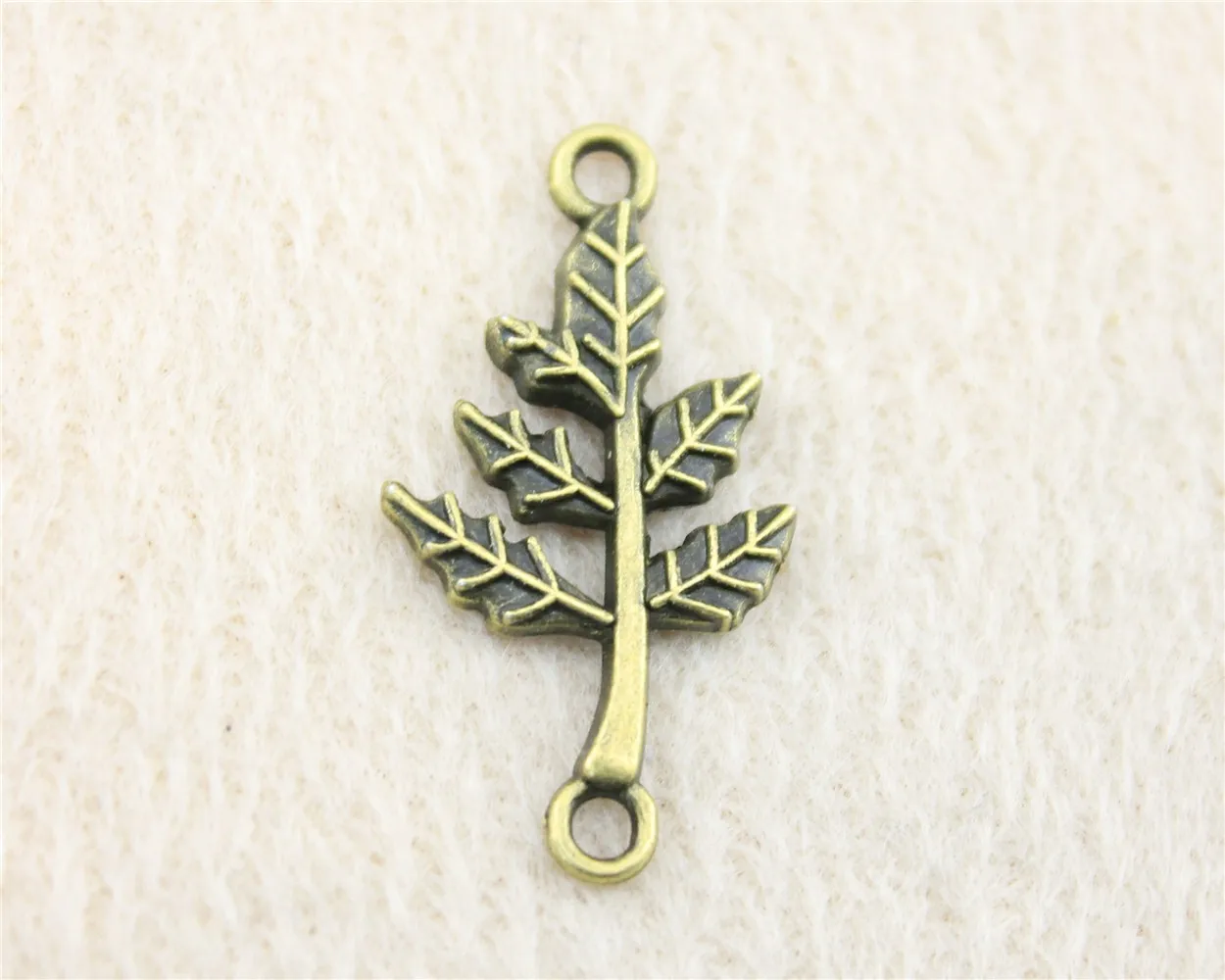 

47pcs/lot 32*17mm ancient bronze Branch Connect charm Pendants DIY jewelry for bracelet necklace earring
