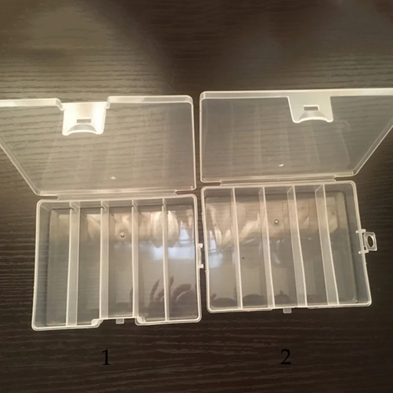 Hot sell New 1pcs Storage Plastic Fishing toolbox Parts Lure Bait Container Compartment Boxes Explosive hook Case Tackle | Спорт и