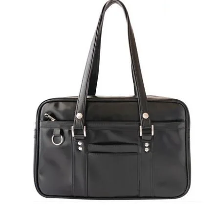 High-Q Unisex Anime Japan Preppy Student School Uniform Handbags PU Casual Shoulder Crossbody Bags |