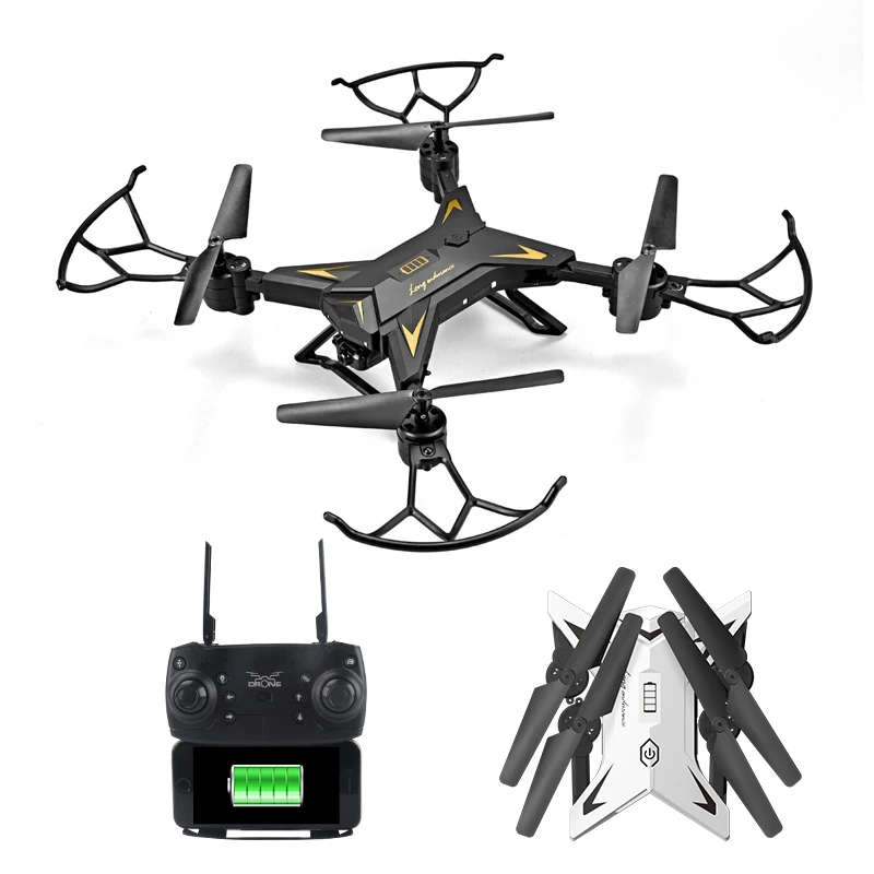 Радиоуправляемый Дрон Квадрокоптер Дроны с 1080P WIFI камерой HD WiFi FPV режим удержания