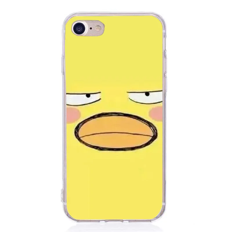 For iphone 5 5S SE 6 6S Cute Cartoon Coque Yellow Doraemon Cover Case for 7 8 plus Fundas Capa Accessories |