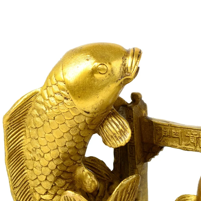 Китайская ручная работа латунь Ариана золотистая фотография подарок для