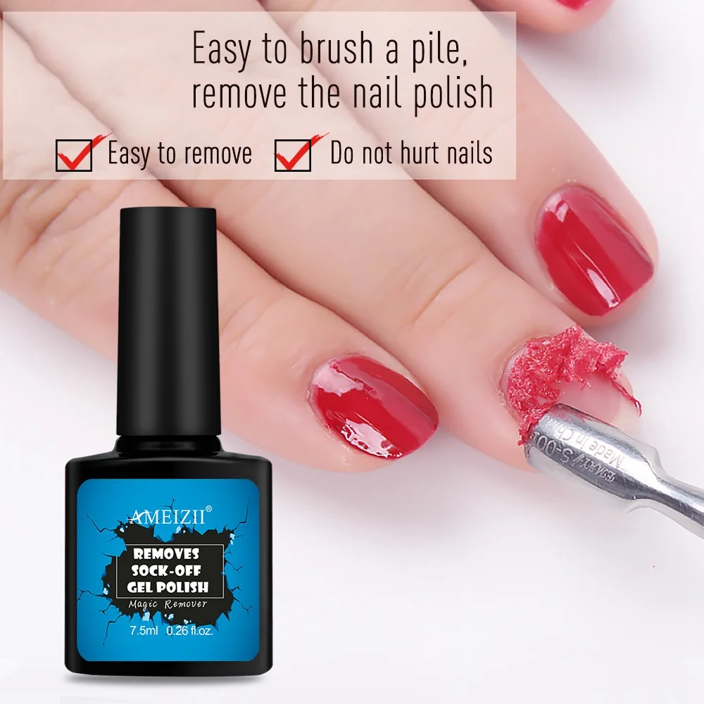 AMEIZII 2019 Новое волшебное лопнувшее средство для снятия гель лака Замачивание УФ