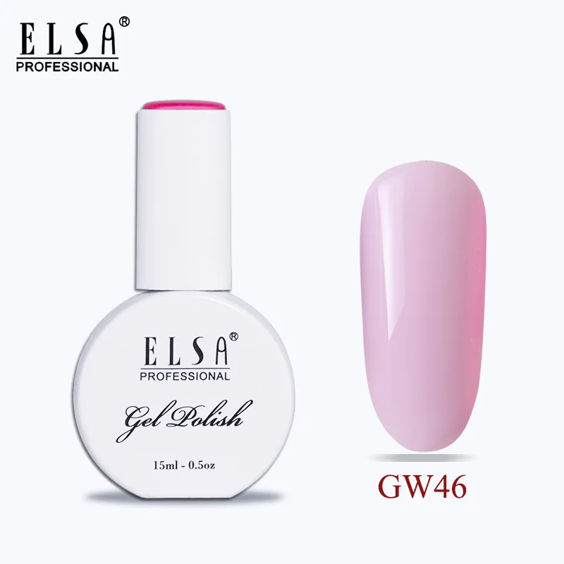 GW46 Elsa 15 мл УФ-гель для ногтей 120 цветов на выбор кофе УФ-лак для ногтей Полупостоянный коричневый светодиодный гель-эмаль для ногтей - Цвет: GW46