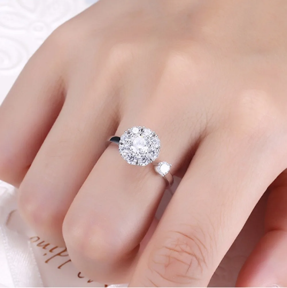 Hermosa ювелирные изделия 2018 новые кольца серебряного цвета танцевальные