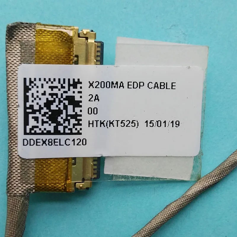 Новый оригинальный кабель ЖКД для ноутбука ASUS X200 X200CA X200MA LED LCD LVDS DDEX8ELC120 14005 0118100