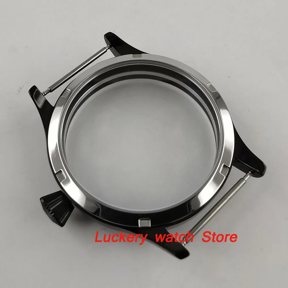 Чехол для часов из нержавеющей стали с поливинилхлоридным покрытием диаметром 44