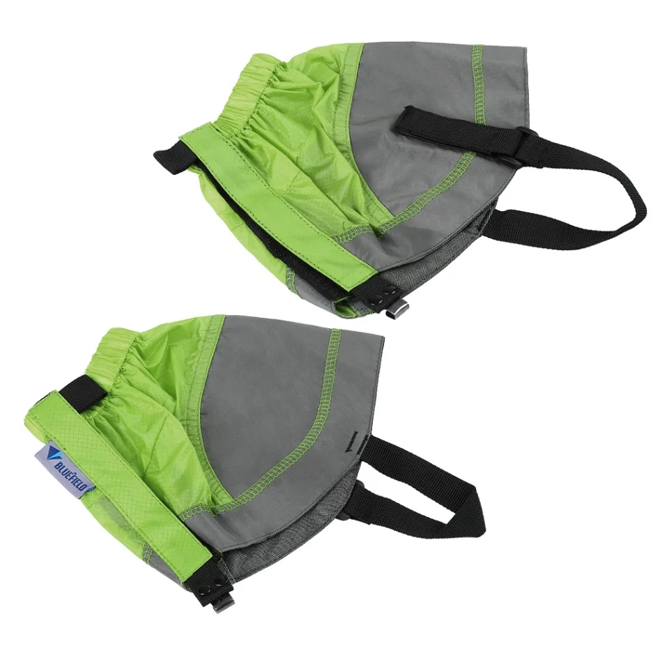 Зеленый 1 пара короткая обувь Gaiter ультра легкий лодыжки с покрытием нейлон лодыжки прогулочная крышка Открытый Катание на коньках, скалолазание Короткие гетры - Цвет: Зеленый
