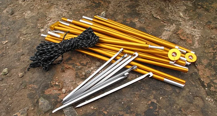 Сверхлегкая двухслойная портативная водонепроницаемая палатка на 1-2 человек