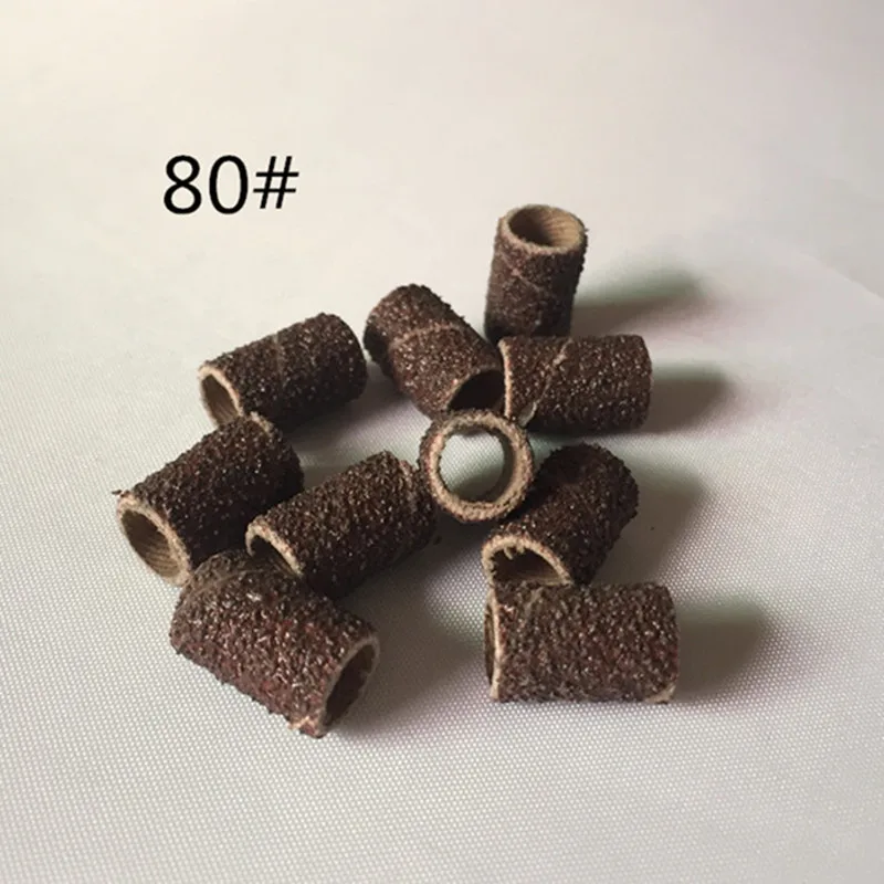 MAOHANG 200 шт./лот шлифовальные ленты для ногтей маникюра и педикюра сверла