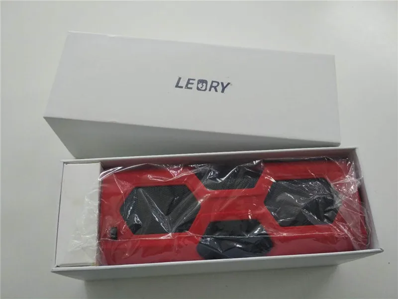 LEORY PT-390A водонепроницаемый беспроводной bluetooth динамик NFC TF sd-карта Поддержка Встроенный аккумулятор внешний аккумулятор портативный стерео динамик s