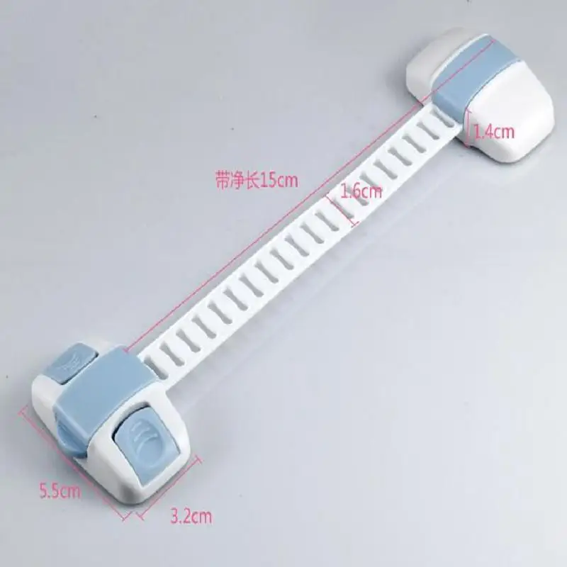 Infant Protection Baby Safety Lock Drawer Cabinet Cupboard Safty Locks Child Care Adjustable Straps | Безопасность и защита