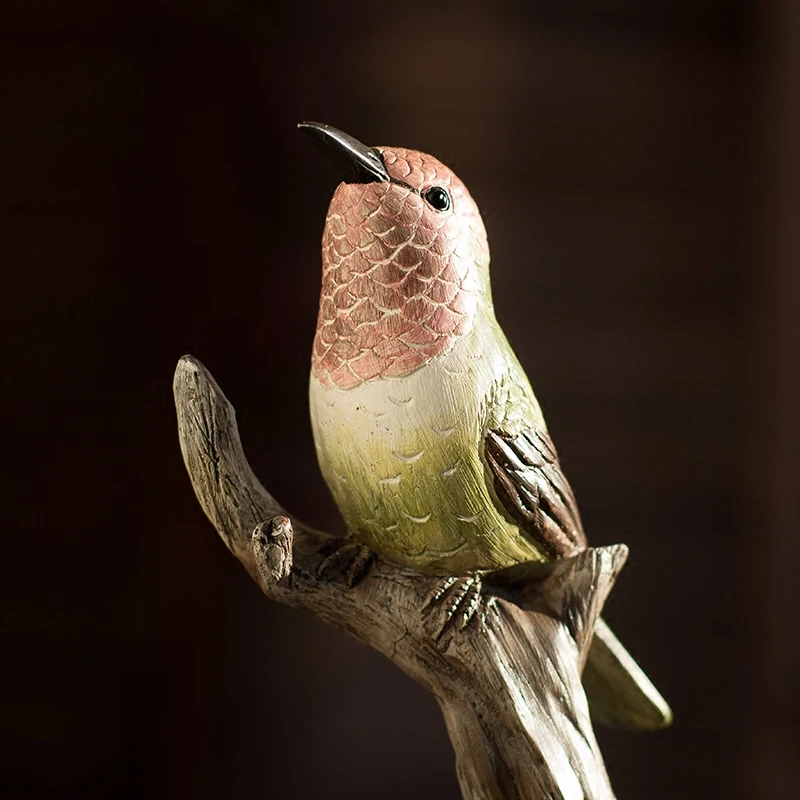 Скандинавская полимерная птица лофт домашний декор ремесло декоративное