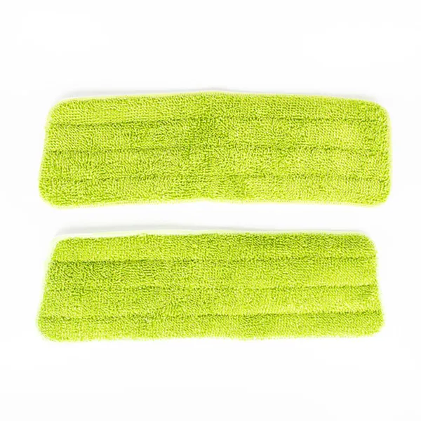 2pcs mop cloth Прикосновение к природе, бытовая швабра с распылителем, салфетка из микрофибры, ручная стирка, сухая влажная Автоматическая Швабра для дома, кухни, Швабра, инструмент для очистки деревянного пола - Цвет: 2pcs mop cloth