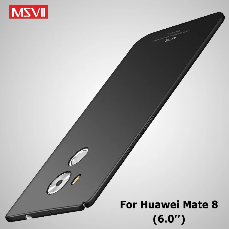 MSVII Чехлы для Huawei Mate 8 чехол Чехол ультра тонкий полный корпус матовый ПК Mate8 чехлы