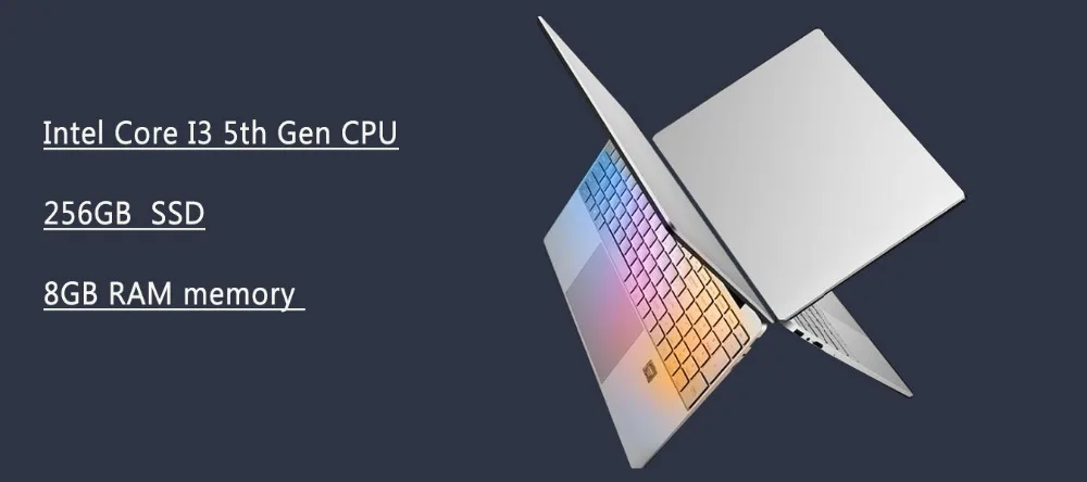 15,6 Core I3 5005U 8 ГБ ОЗУ 256 ГБ SSD 15,6 дюймов 1920*1080 ips HD экран с подсветкой КБ Windows 10 игровой ноутбук