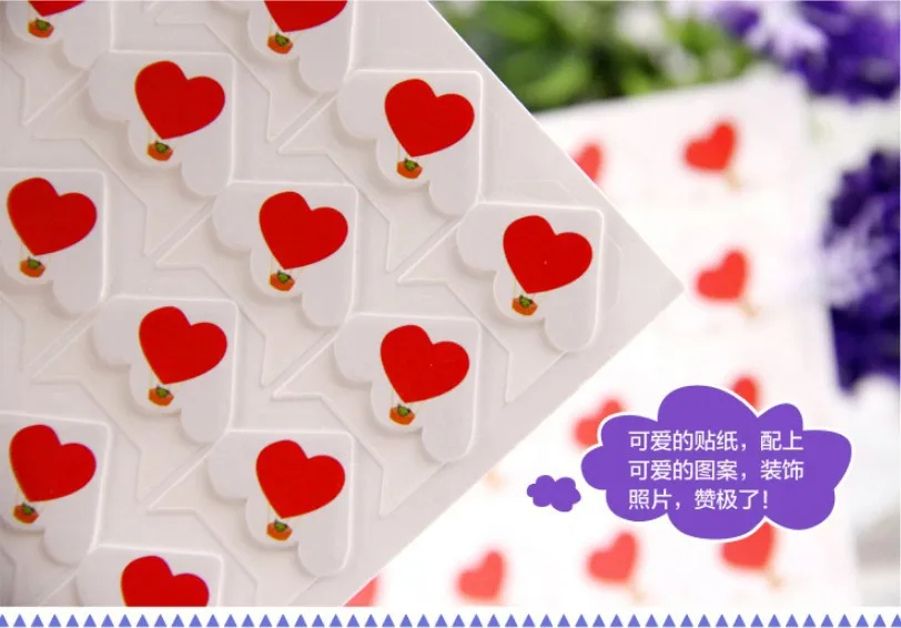 Лидер продаж мультфильм милый наклейки-уголки для фото DIY Детские Фотоальбом или