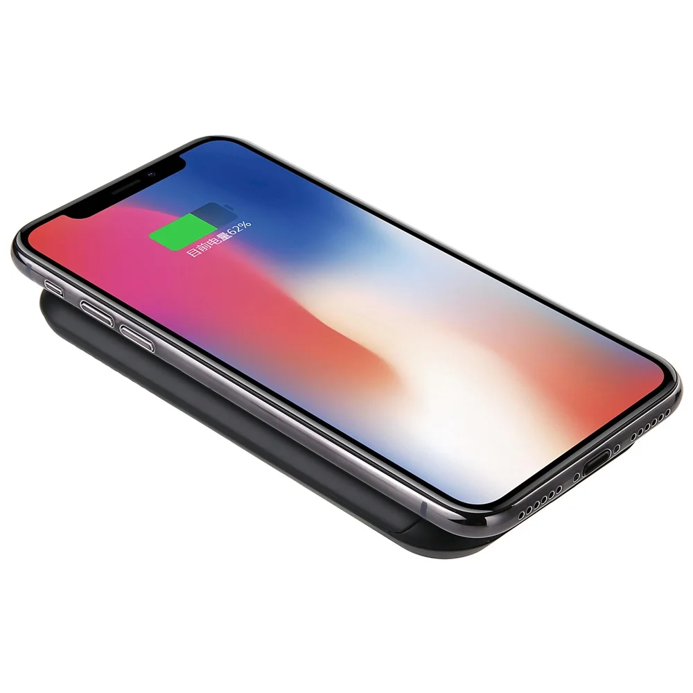 696 Q800 Быстрое беспроводное зарядное устройство для iPhone X 8 Xs Max Xr Qi Беспроводное